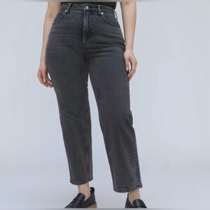 Everlane The Curvy Way-High Jean Washed Black Size 30 NWT